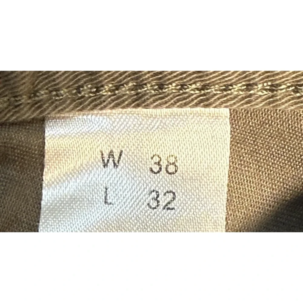 Pendleton Cotton Chino Pants Olive Green Classic Fit Size 38x32 EUC